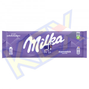 Milka táblás csokoládé alpesi tejtábla 270g
