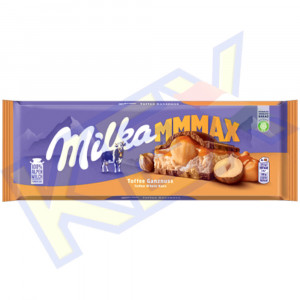 Milka táblás csokoládé Toffee egészmogyorós 300g