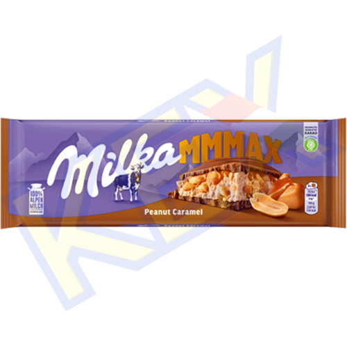 Milka táblás csokoládé Peanut Caramel 276g