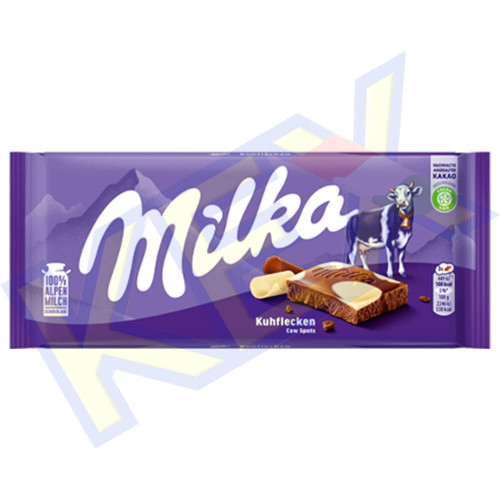 Milka táblás csokoládé Happy Cow 100g