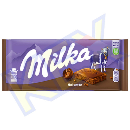 Milka táblás csokoládé Noisette 100g