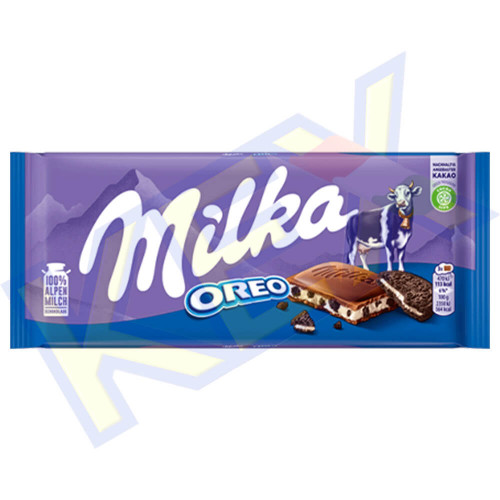 Milka táblás csokoládé Oreo keksz 100g