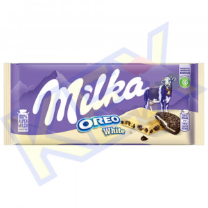 Milka táblás csokoládé Oreo White (fehér) 100g