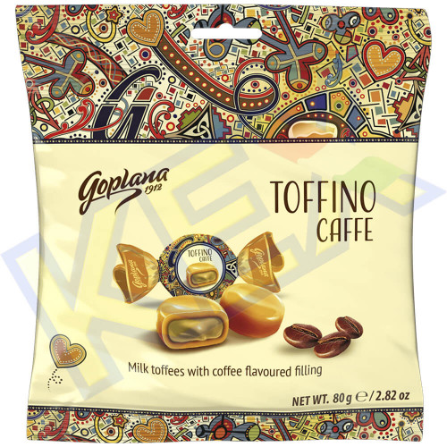Goplana Toffino Caffe karamella cukorka 80g