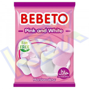 Bebeto pillecukor Pink and White 60g
