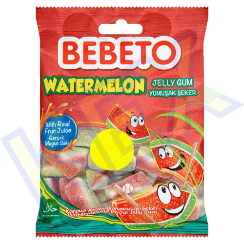 Bebeto gumicukor görögdinnye ízű 80g