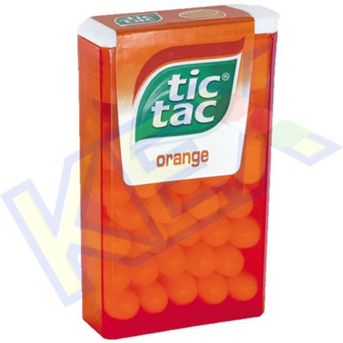 Tic Tac drazsé narancs ízű 16g