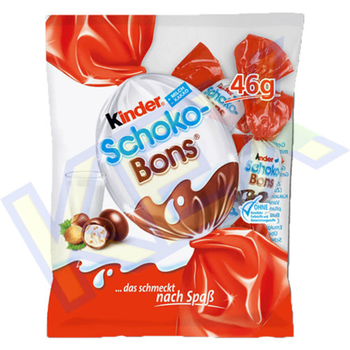 Kinder Schoko-Bons tejcsokoládé bonbon 46g