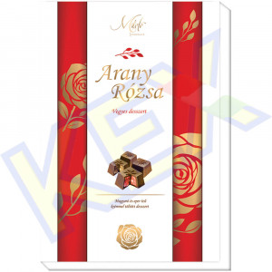 Milete Arany Rózsa desszert mogyoró-eper ízű 136g