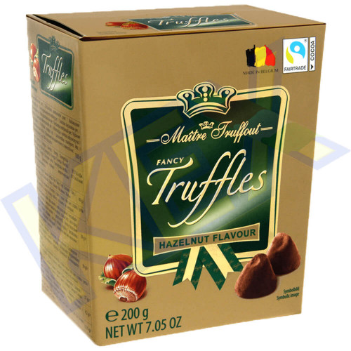 Maitre Truffout Fancy Truffles mogyoró ízű 200g