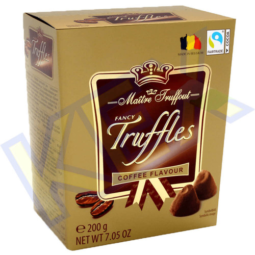 Maitre Truffout Fancy Truffles kávé ízű 200g