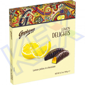 Goplana Lemon Delights desszert citrom ízű 190g