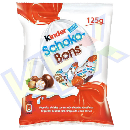 Kinder Schoko-Bons tejcsokoládé bonbon 125g