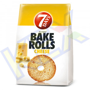 7Days Bake Rolls kenyérchips sajtos ízű 70g