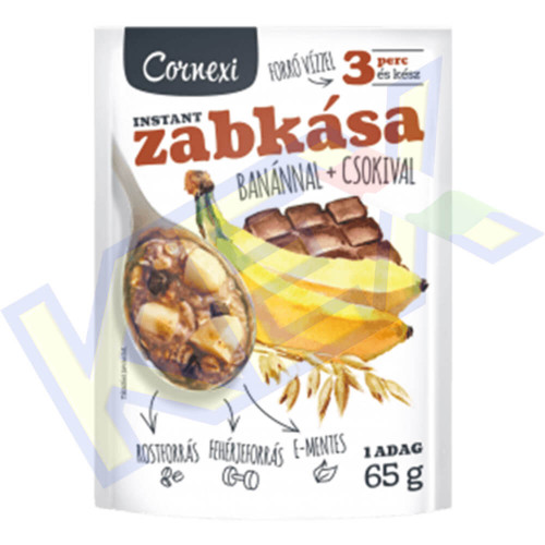 Cornexi Zabkása banán-csoki ízű 65g