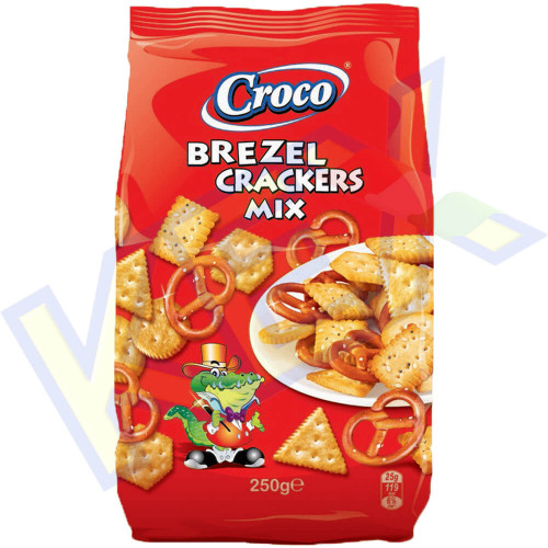 Croco Brezel Crackers Mix 250g