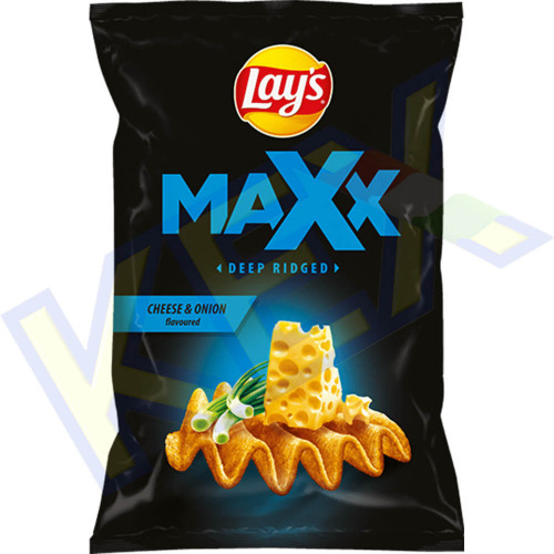 Lay's Maxx burgonyachips sajtos-újhagymás ízű 65g