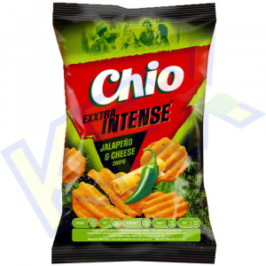 Chio Chips Intense Exxtra jalapeno-sajtos ízű 55g