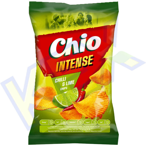 Chio Chips Intense chili-lime ízű 55g