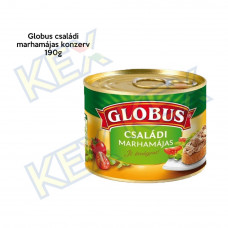 Globus családi marhamájas konzerv 190g