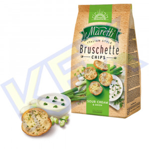 Maretti Bruschette hagymás-tejfölös ízű 140g
