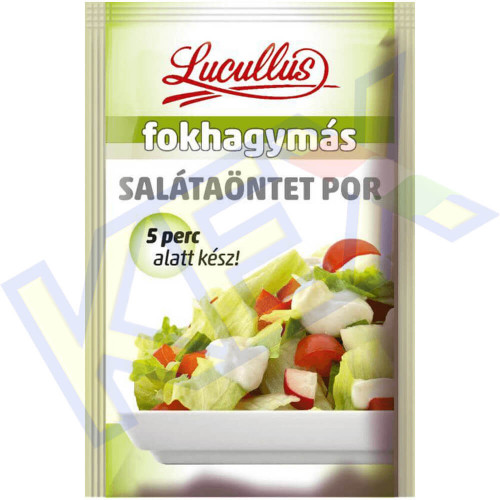 Lucullus salátaöntet por fokhagymás 12g