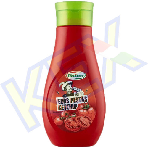 Univer ketchup Erős Pistás 470g