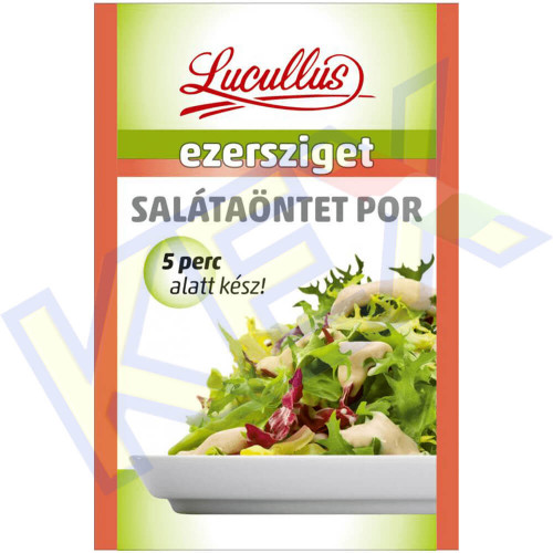 Lucullus salátaöntet por ezersziget 12g