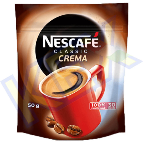 Nescafé Classic Crema instant kávé 50g