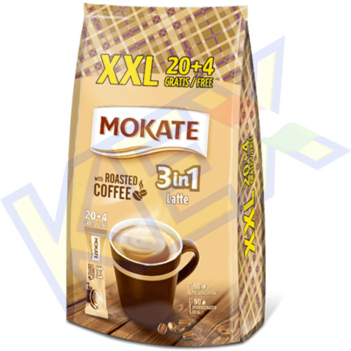 Mokate 3in1 kávé latte 360g (24db)