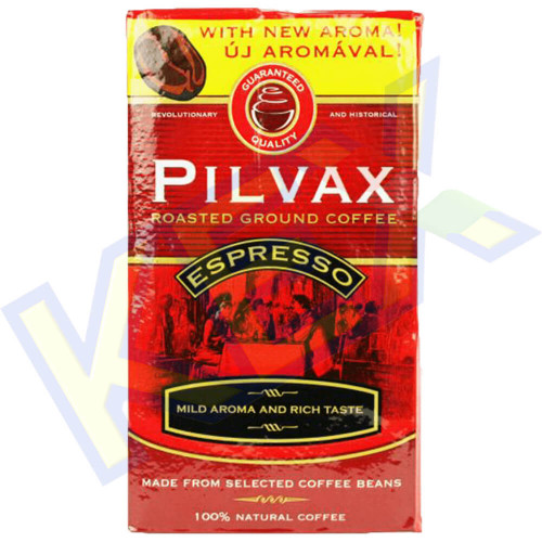 Pilvax őrölt, pörkölt vákuumos kávé 250g
