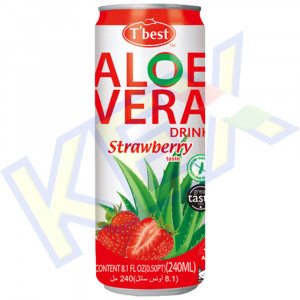 T'best Aloe Vera rostos gyümölcsital eper ízű 240ml