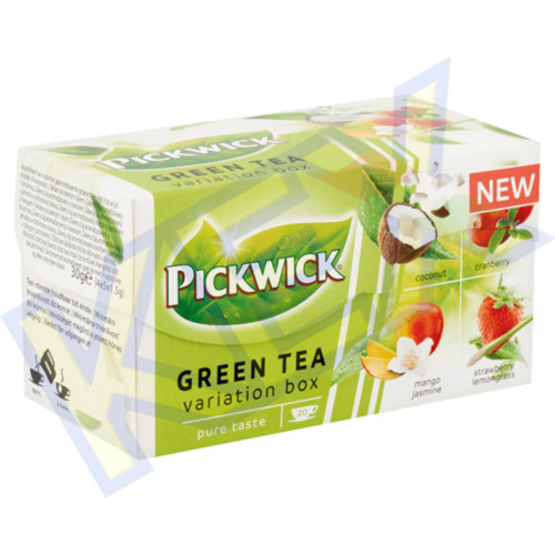 Pickwick filteres tea zöld tea variációk (20x1,5g) 30g