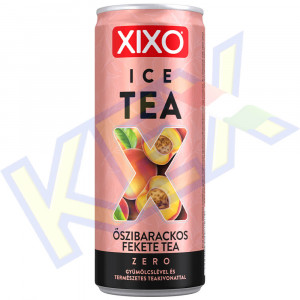 XIXO ice tea zero őszibarack ízű 250ml