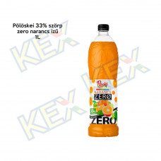 Pölöskei 33% szörp zero narancs ízű 1L