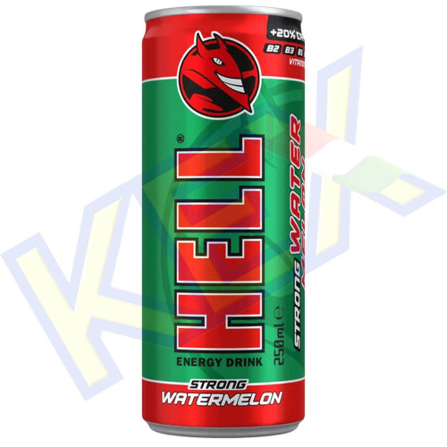 Hell Strong energiaital görögdinnye ízű 250ml
