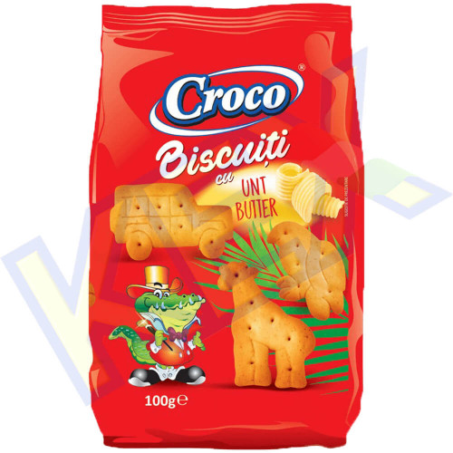 Croco Biscuiti Butter vajas keksz 100g