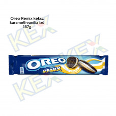 Oreo Remix keksz karamell-vanília ízű 157g