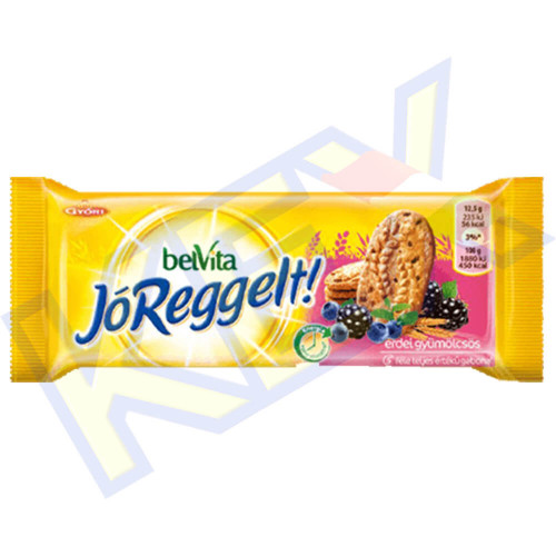 belVita JóReggelt! keksz erdei gyümölcs ízű 50g