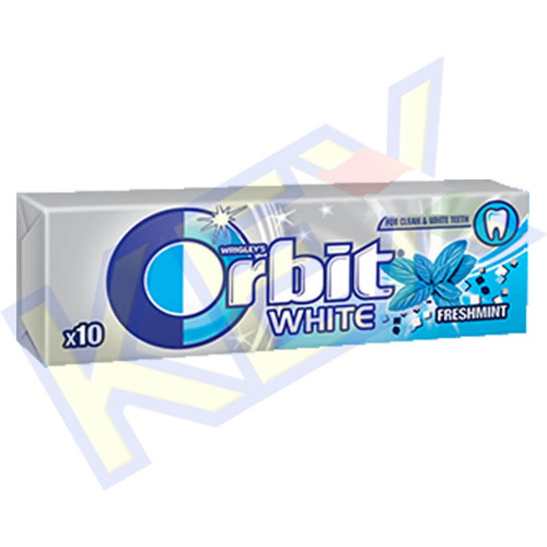 Orbit White Freshmint rágó menta ízű 14g