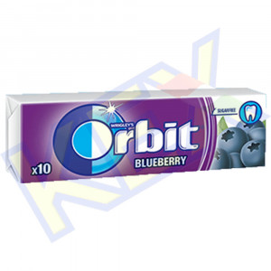 Orbit Blueberry rágó feketeáfonya ízű 14g