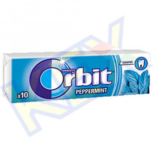 Orbit Peppermint rágó borsmenta ízű 14g