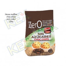 Heras muffins choc-chips zero cukor 256g