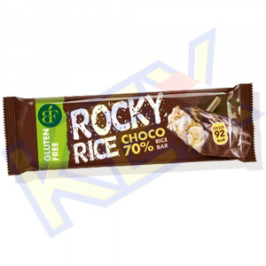 Rocky Rice szelet 70% étcsokoládés 18g