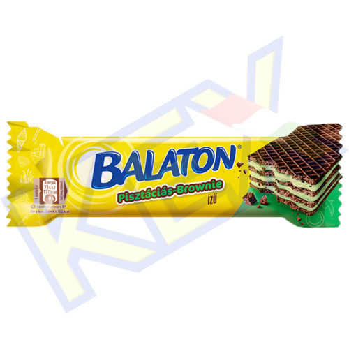 Balaton szelet pisztácia-brownie ízű 31g