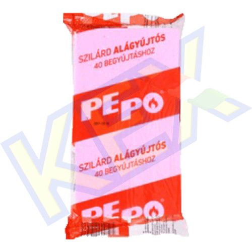 Pe-Po szilárd alágyújtós 40 részre törhető 350g