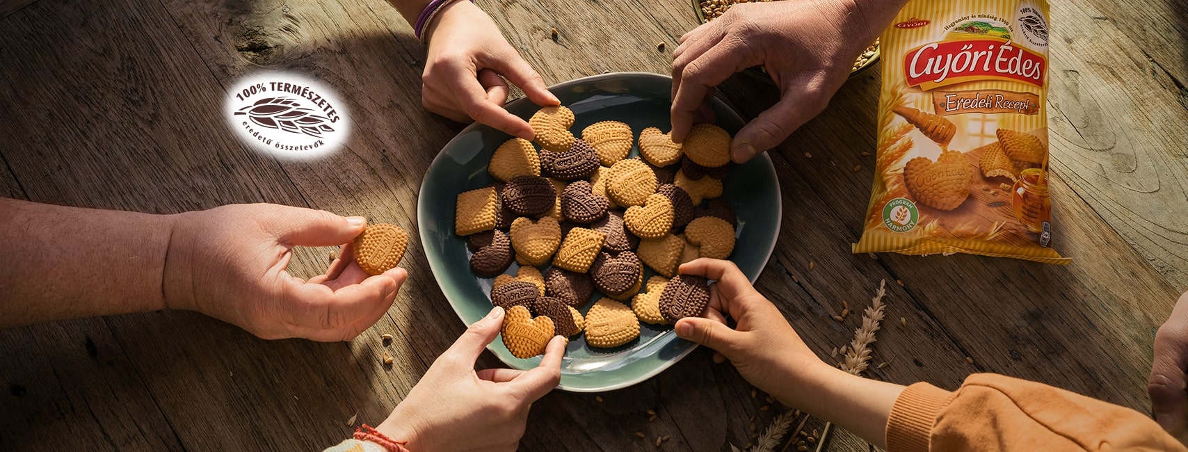 Győri édes termékcsalád. 