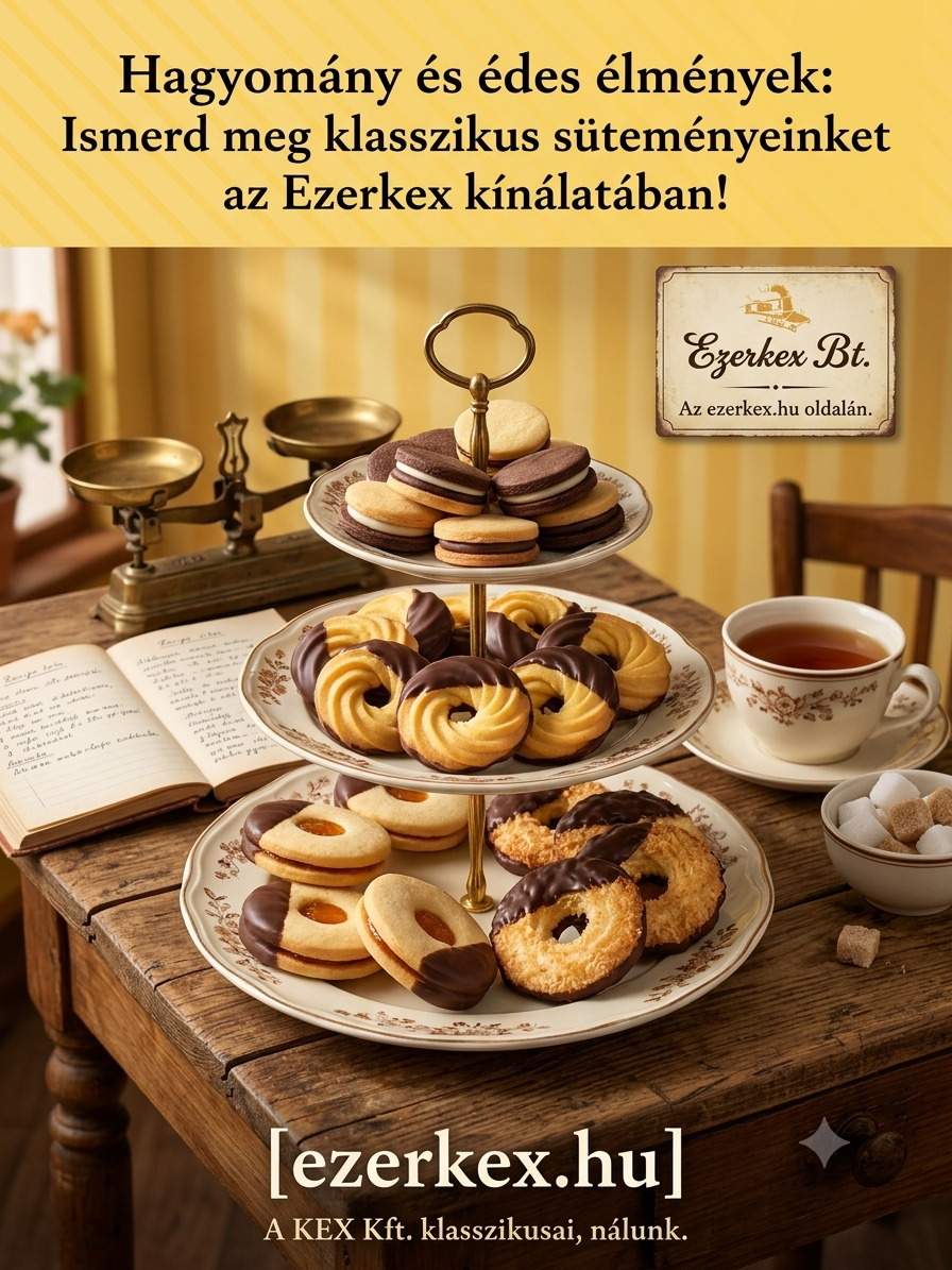 Hagyomány és édes élmények: Ismerd meg klasszikus süteményeinket az Ezerkex kínálatában!