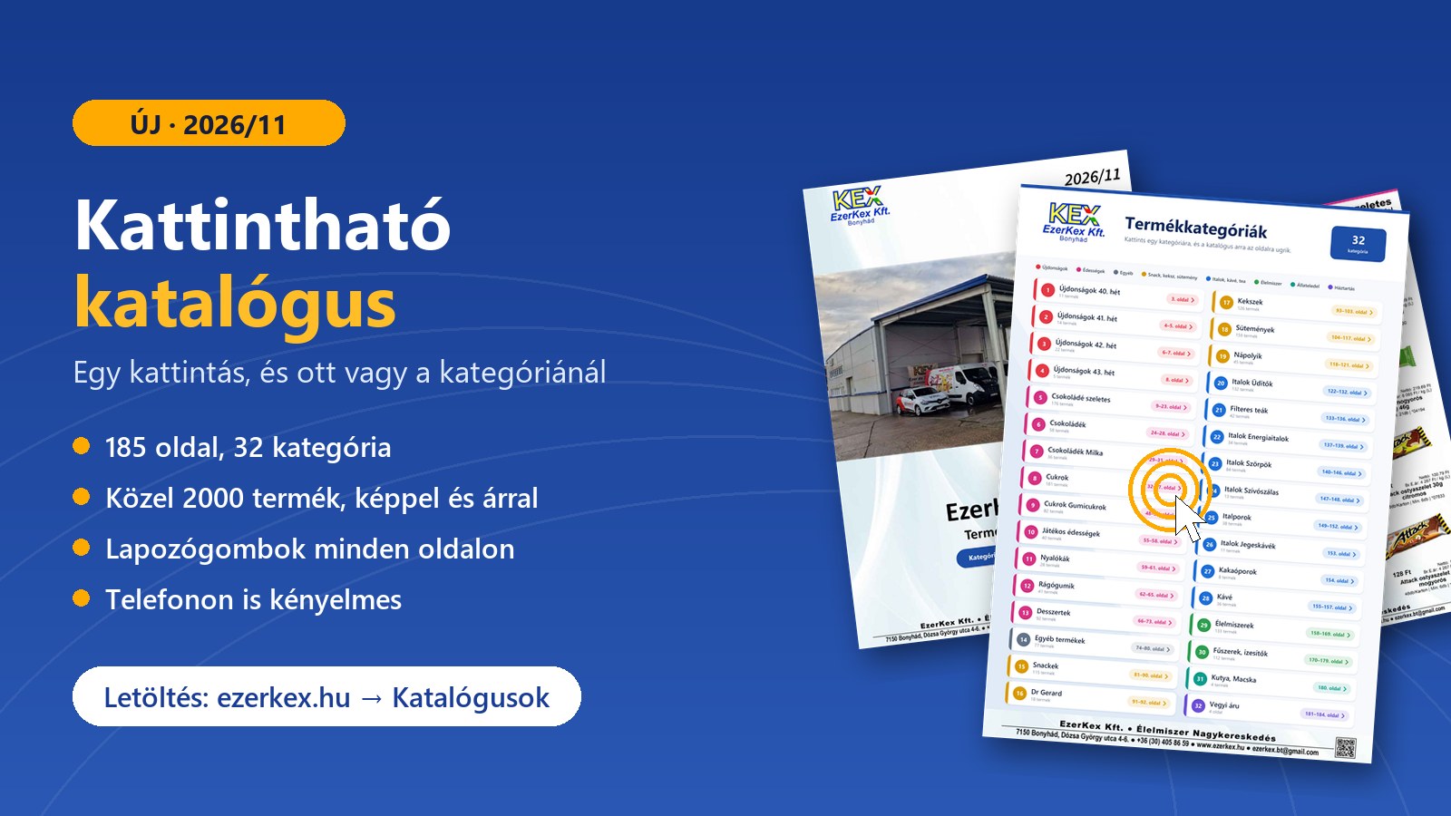Kattintható lett a katalógusunk – és a webshopunk is szárnyal